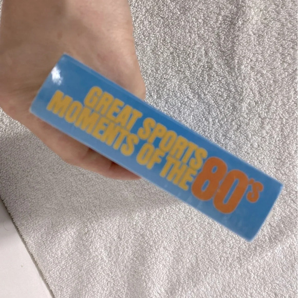 Vintage VHS Movie The Greatest  Sports Moments Of The 80s - Picture 6 of 7